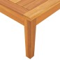 vidaXL Tavolo da Giardino 64x64x29 cm in Legno Massello di Acacia vidaXL Tavolo da Giardino 64x64x29 cm in Legno Massello di Acacia