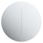 Armadio da Bagno con Specchio Rotondo e LED Rovere 40x40x17,5cm Armadio da Bagno con Specchio Rotondo e LED Rovere 40x40x17,5cm