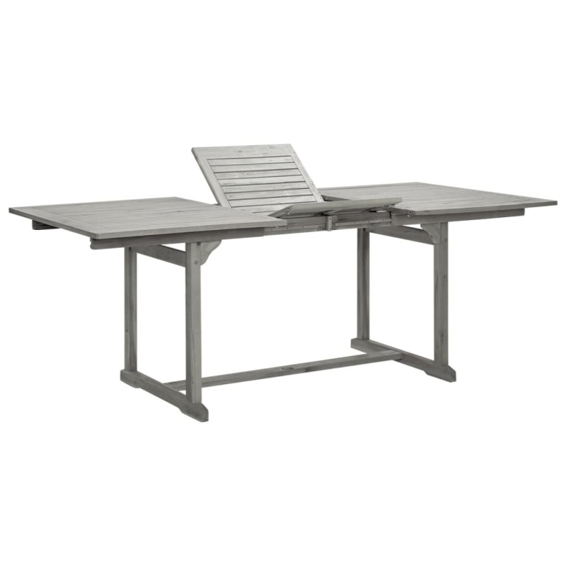 vidaXL Tavolo da Pranzo per Esterni (150-200)x100x75cm Massello Acacia vidaXL Tavolo da Pranzo per Esterni (150-200)x100x75cm Massello Acacia