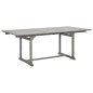 vidaXL Tavolo da Pranzo per Esterni (150-200)x100x75cm Massello Acacia vidaXL Tavolo da Pranzo per Esterni (150-200)x100x75cm Massello Acacia