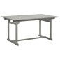vidaXL Tavolo da Pranzo per Esterni (150-200)x100x75cm Massello Acacia vidaXL Tavolo da Pranzo per Esterni (150-200)x100x75cm Massello Acacia