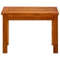 vidaXL Tavolino da Giardino 50x35x36 cm in Legno Massello di Acacia vidaXL Tavolino da Giardino 50x35x36 cm in Legno Massello di Acacia