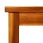 vidaXL Tavolino da Giardino 45x45x36 cm in Legno Massello di Acacia vidaXL Tavolino da Giardino 45x45x36 cm in Legno Massello di Acacia