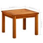 vidaXL Tavolino da Giardino 45x45x36 cm in Legno Massello di Acacia vidaXL Tavolino da Giardino 45x45x36 cm in Legno Massello di Acacia