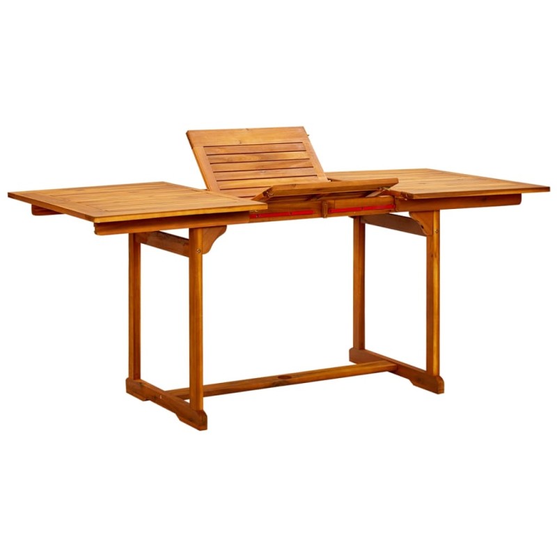 vidaXL Tavolo da Pranzo per Esterni (120-170)x80x75 cm in Legno Acacia vidaXL Tavolo da Pranzo per Esterni (120-170)x80x75 cm in Legno Acacia