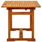 vidaXL Tavolo da Pranzo per Esterni (120-170)x80x75 cm in Legno Acacia vidaXL Tavolo da Pranzo per Esterni (120-170)x80x75 cm in Legno Acacia