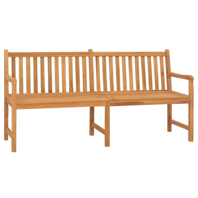 vidaXL Panchina da Giardino 180 cm in Legno Massello di Teak vidaXL Panchina da Giardino 180 cm in Legno Massello di Teak
