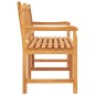 vidaXL Panca Giardino a 3 Posti con Tavolino 150 cm in Legno di Teak vidaXL Panca Giardino a 3 Posti con Tavolino 150 cm in Legno di Teak