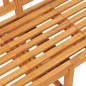 vidaXL Panca Giardino a 3 Posti con Tavolino 150 cm in Legno di Teak vidaXL Panca Giardino a 3 Posti con Tavolino 150 cm in Legno di Teak