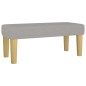 vidaXL Panca Grigio Chiaro 70x30x30 cm in Tessuto vidaXL Panca Grigio Chiaro 70x30x30 cm in Tessuto
