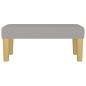vidaXL Panca Grigio Chiaro 70x30x30 cm in Tessuto vidaXL Panca Grigio Chiaro 70x30x30 cm in Tessuto