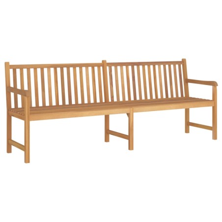 vidaXL Panchina da Giardino 228 cm in Legno Massello di Teak