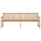 vidaXL Panchina da Giardino 228 cm in Legno Massello di Teak vidaXL Panchina da Giardino 228 cm in Legno Massello di Teak