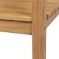 vidaXL Panchina da Giardino 228 cm in Legno Massello di Teak vidaXL Panchina da Giardino 228 cm in Legno Massello di Teak