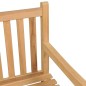 vidaXL Panchina da Giardino 228 cm in Legno Massello di Teak vidaXL Panchina da Giardino 228 cm in Legno Massello di Teak