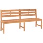 vidaXL Panchina da Giardino 180 cm in Legno Massello di Teak vidaXL Panchina da Giardino 180 cm in Legno Massello di Teak