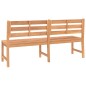 vidaXL Panchina da Giardino 180 cm in Legno Massello di Teak vidaXL Panchina da Giardino 180 cm in Legno Massello di Teak