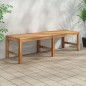 vidaXL Panchina da Giardino 150 cm in Legno Massello di Teak vidaXL Panchina da Giardino 150 cm in Legno Massello di Teak