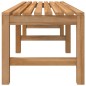 vidaXL Panchina da Giardino 150 cm in Legno Massello di Teak vidaXL Panchina da Giardino 150 cm in Legno Massello di Teak