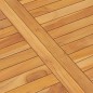 vidaXL Tavolo da Pranzo per Giardino 120x70x77 cm in Massello di Teak vidaXL Tavolo da Pranzo per Giardino 120x70x77 cm in Massello di Teak