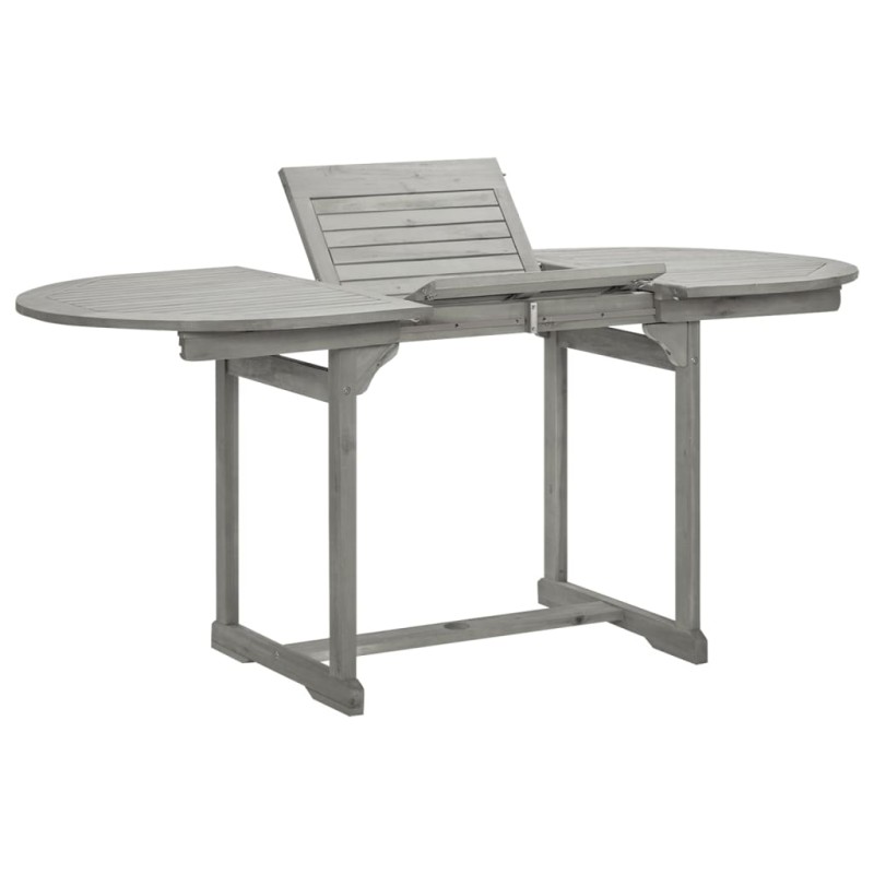 vidaXL Tavolo da Pranzo per Esterni (120-170)x80x75 cm Massello Acacia vidaXL Tavolo da Pranzo per Esterni (120-170)x80x75 cm Massello Acacia