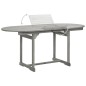 vidaXL Tavolo da Pranzo per Esterni (120-170)x80x75 cm Massello Acacia vidaXL Tavolo da Pranzo per Esterni (120-170)x80x75 cm Massello Acacia
