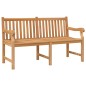 vidaXL Panca da Giardino 150 cm in Legno Massello di Teak vidaXL Panca da Giardino 150 cm in Legno Massello di Teak