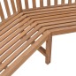 vidaXL Panchina Angolare da Giardino 185x185x90 cm in Massello di Teak vidaXL Panchina Angolare da Giardino 185x185x90 cm in Massello di Teak