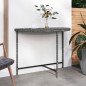 vidaXL Tavolo da Giardino Grigio 100x50x75 cm in Polyrattan vidaXL Tavolo da Giardino Grigio 100x50x75 cm in Polyrattan