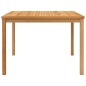 vidaXL Tavolo da Pranzo per Giardino 110x110x77 cm in Massello di Teak vidaXL Tavolo da Pranzo per Giardino 110x110x77 cm in Massello di Teak