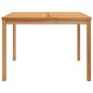 vidaXL Tavolo da Pranzo per Giardino 110x110x77 cm in Massello di Teak vidaXL Tavolo da Pranzo per Giardino 110x110x77 cm in Massello di Teak