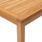 vidaXL Tavolo da Pranzo per Giardino 110x110x77 cm in Massello di Teak vidaXL Tavolo da Pranzo per Giardino 110x110x77 cm in Massello di Teak