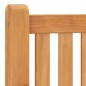 vidaXL Panchina da Giardino 114 cm in Legno Massello di Teak vidaXL Panchina da Giardino 114 cm in Legno Massello di Teak