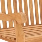 vidaXL Panchina da Giardino 114 cm in Legno Massello di Teak vidaXL Panchina da Giardino 114 cm in Legno Massello di Teak