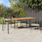 vidaXL Tavolo da Giardino Grigio 250x100x75 cm in Polyrattan vidaXL Tavolo da Giardino Grigio 250x100x75 cm in Polyrattan