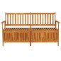 vidaXL Cassapanca 148 cm in Legno Massello di Acacia vidaXL Cassapanca 148 cm in Legno Massello di Acacia