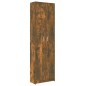 Armadio da Corridoio Rovere Fumo 55x25x189 cm Legno Multistrato Armadio da Corridoio Rovere Fumo 55x25x189 cm Legno Multistrato