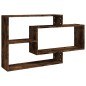 vidaXL Mensola a Muro Rovere Fumo 104x20x58,5 cm Legno Multistrato vidaXL Mensola a Muro Rovere Fumo 104x20x58,5 cm Legno Multistrato