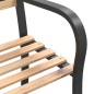 vidaXL Panca da Giardino Doppia 238 cm in Legno di Abete Cinese vidaXL Panca da Giardino Doppia 238 cm in Legno di Abete Cinese
