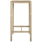 vidaXL Tavolo da Bar 60x60x110 cm in Legno di Pino Impregnato vidaXL Tavolo da Bar 60x60x110 cm in Legno di Pino Impregnato