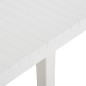 vidaXL Tavolo da Giardino 220x90x72 cm in PP Bianco vidaXL Tavolo da Giardino 220x90x72 cm in PP Bianco