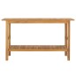 vidaXL Vanità da Bagno in Legno Massello di Teak 132x45x75 cm vidaXL Vanità da Bagno in Legno Massello di Teak 132x45x75 cm