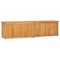 vidaXL Cassa da Giardino 200x50x55 cm in Legno Massello di Teak vidaXL Cassa da Giardino 200x50x55 cm in Legno Massello di Teak