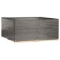 vidaXL Copertura Mobili da Giardino 16 Occhielli 205x205x90cm Quadrata vidaXL Copertura Mobili da Giardino 16 Occhielli 205x205x90cm Quadrata