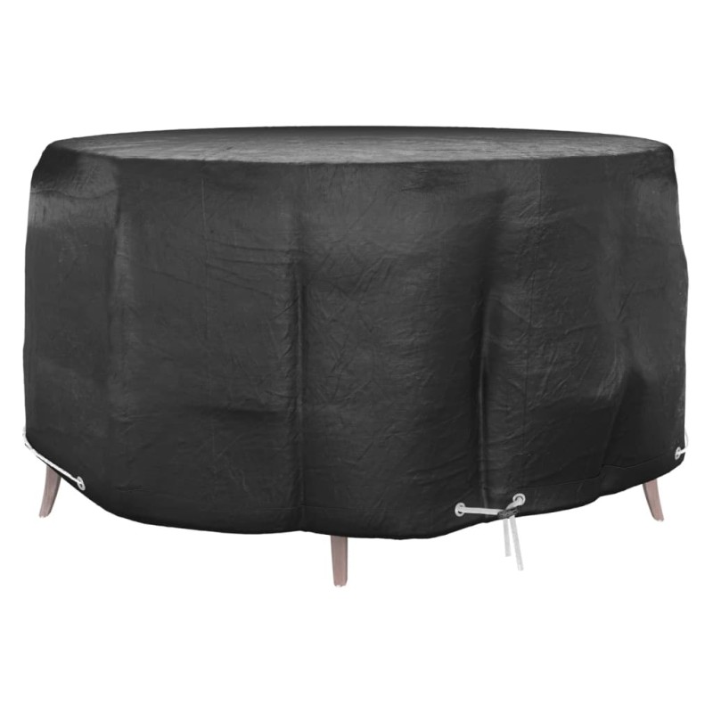 vidaXL Copertura Mobili da Giardino con 10 Occhielli Ø230x90cm Rotonda vidaXL Copertura Mobili da Giardino con 10 Occhielli Ø230x90cm Rotonda