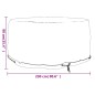 vidaXL Copertura Mobili da Giardino con 10 Occhielli Ø230x90cm Rotonda vidaXL Copertura Mobili da Giardino con 10 Occhielli Ø230x90cm Rotonda