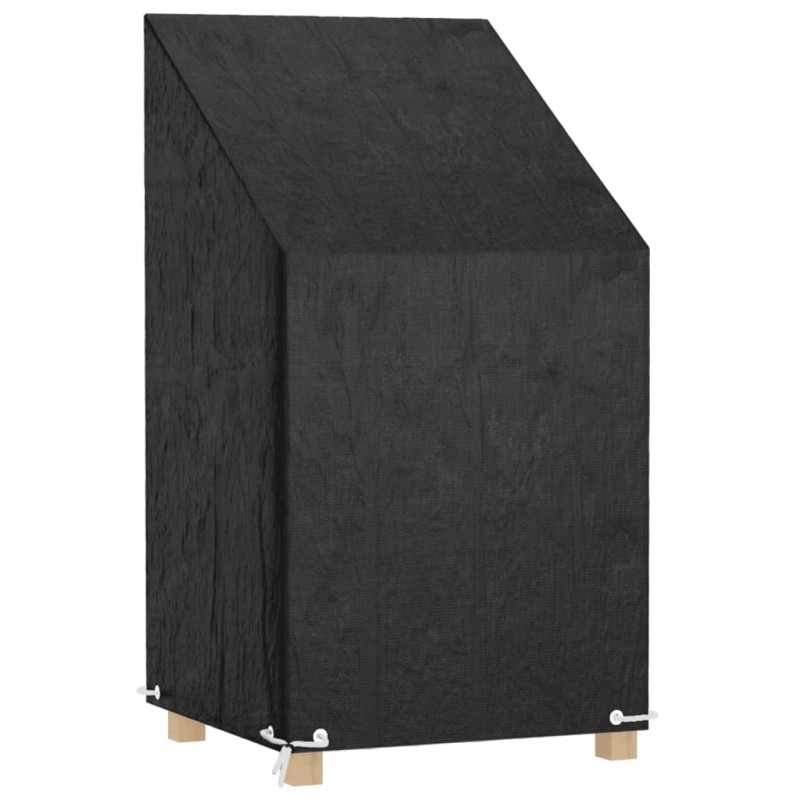 vidaXL Copri Sedia da Giardino 8 Occhielli 65x65x80/120 cm Polietilene vidaXL Copri Sedia da Giardino 8 Occhielli 65x65x80/120 cm Polietilene