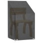 vidaXL Copri Sedia da Giardino 8 Occhielli 65x65x80/120 cm Polietilene vidaXL Copri Sedia da Giardino 8 Occhielli 65x65x80/120 cm Polietilene