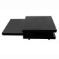 vidaXL Tavolino da Salotto a 3 Livelli Nero Lucido vidaXL Tavolino da Salotto a 3 Livelli Nero Lucido