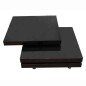 vidaXL Tavolino da Salotto a 3 Livelli Nero Lucido vidaXL Tavolino da Salotto a 3 Livelli Nero Lucido